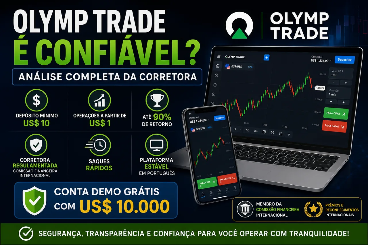 Olymp Trade é Confiável? Veja a Análise Completa.
